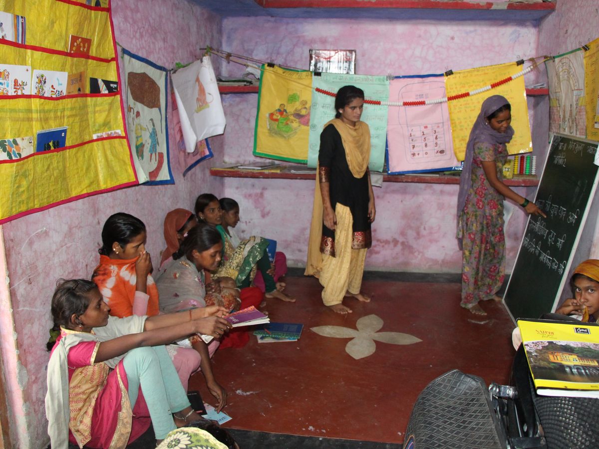 Class in progress